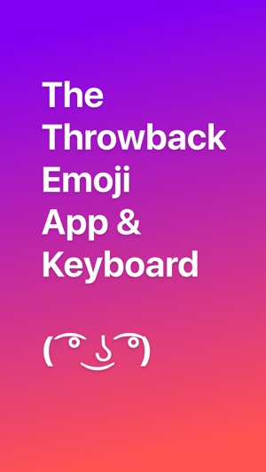 Throwback Emojis