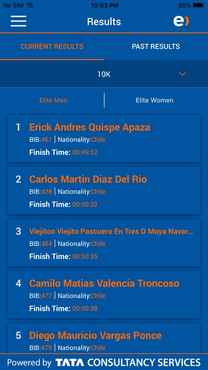 Entel Marathon Santiago screenshot-3