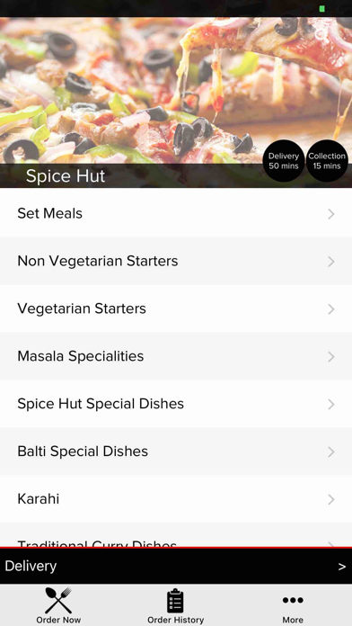 How to cancel & delete Spice Hut Derby from iphone & ipad 1