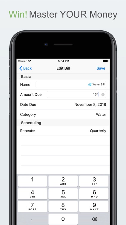 Bill Organizer by Money Master screenshot-4