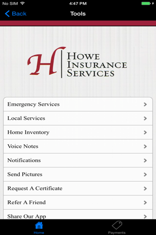 Howe Insurance Services RD screenshot 3