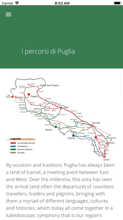 South Cultural Routes