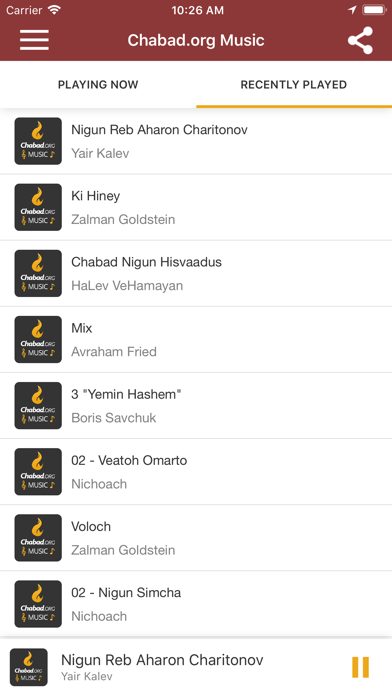 How to cancel & delete Chabad.org Music from iphone & ipad 2