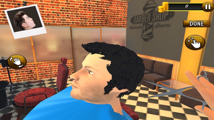 Barber Shop Hair Cut Games 3D screenshot-4