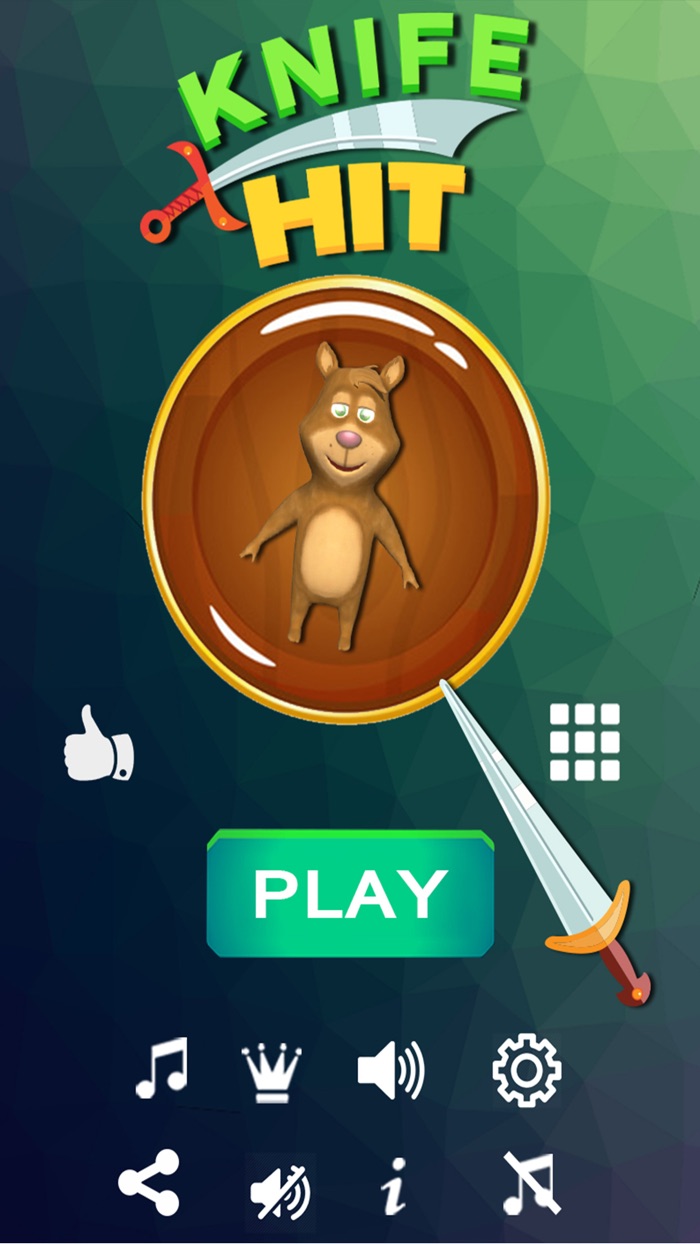 Knife color hit spinner