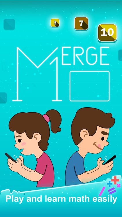 Merge 10-logical number puzzle