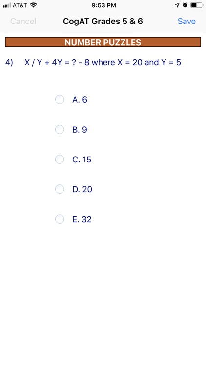 CogAT Grades 5 & 6 screenshot-5