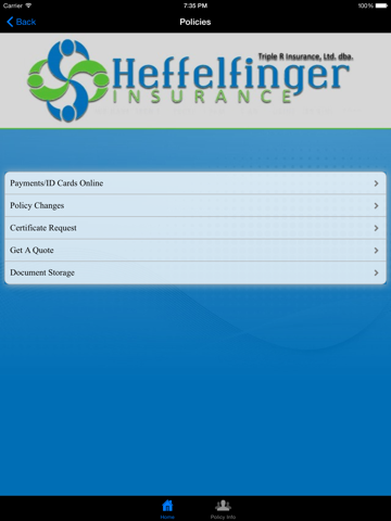 Heffelfinger Insurance HD screenshot 3