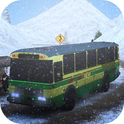 Bus Drive Snow Simulator