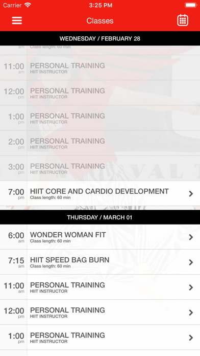 The JC HIIT Club screenshot 3