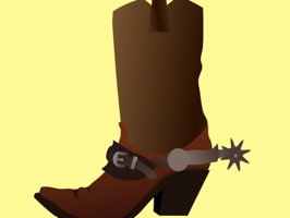 This sticker pack is full of different colored cowboy boots