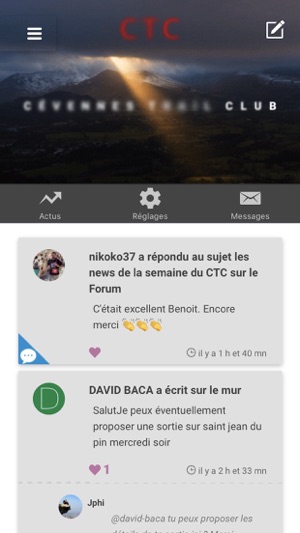 Cévennes Trail Club(圖2)-速報App