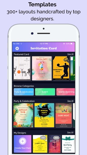 Invitation Maker & Event RSVP screenshot 5
