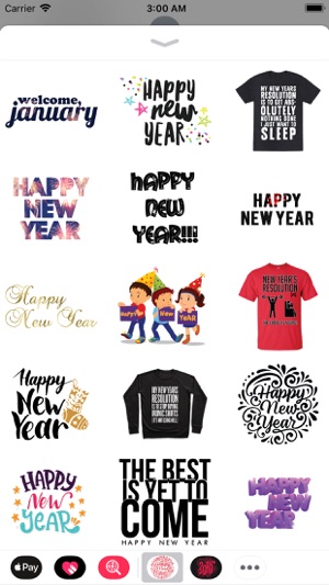 New Year Wishes Animated Pack(圖4)-速報App