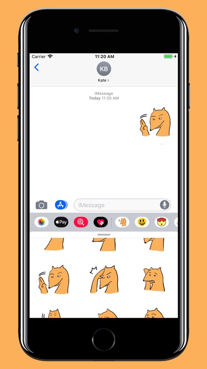 Cute fox stickers - animal screenshot-4