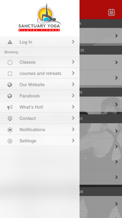 Sanctuary Yoga Pilates Fitness screenshot 2
