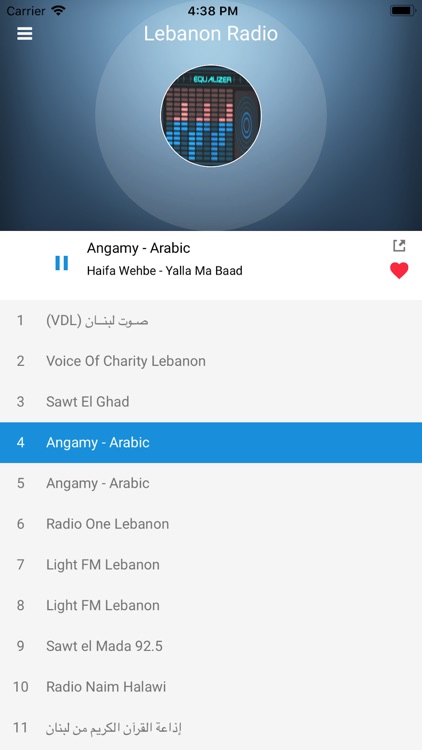 Lebanon Radio Station:Lebanese