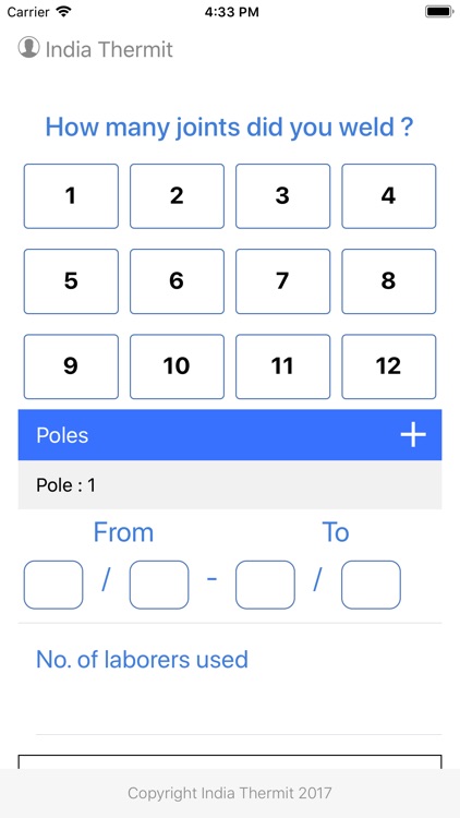 India Thermit Site Tracker