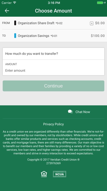 Veridian Mobile Banking