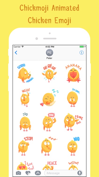 Animated Crazy Chicken