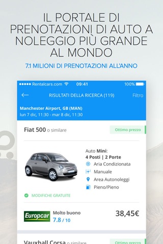 Rentalcars.com Car rental App screenshot 4