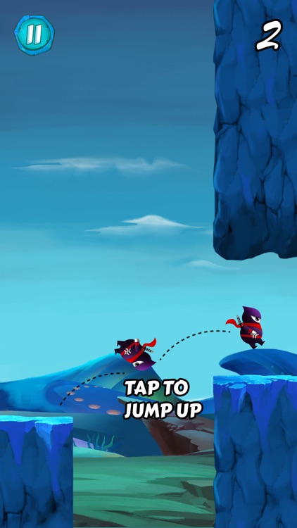 Fat Ninja 2016-Double Tap To Run and Jump screenshot-3