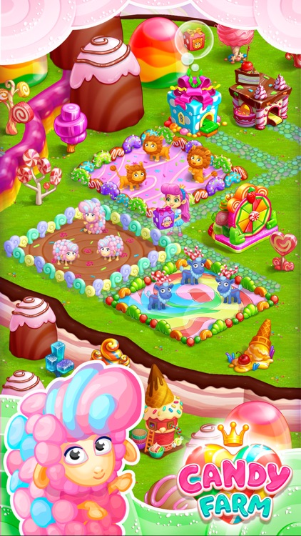 Candy Farm and Magic cake town screenshot-3