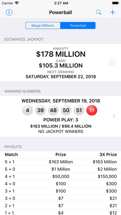 Mega Millions & Powerball