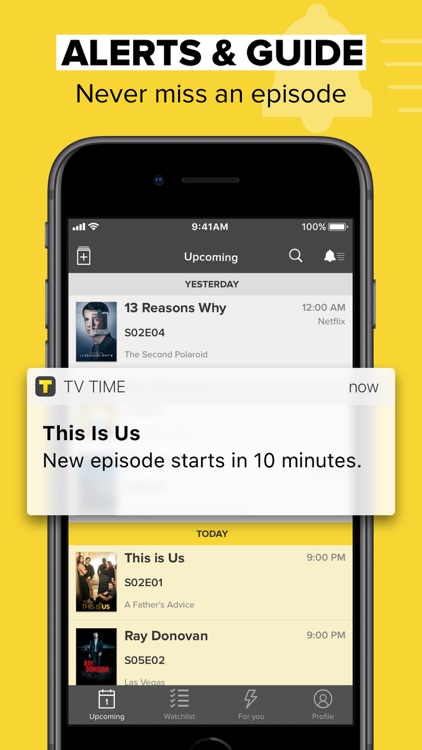 TV Time - #1 Show Tracker