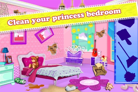 Princess Messy Room Cleaning screenshot 3