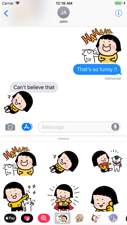 MiMi - Little Girl Stickers