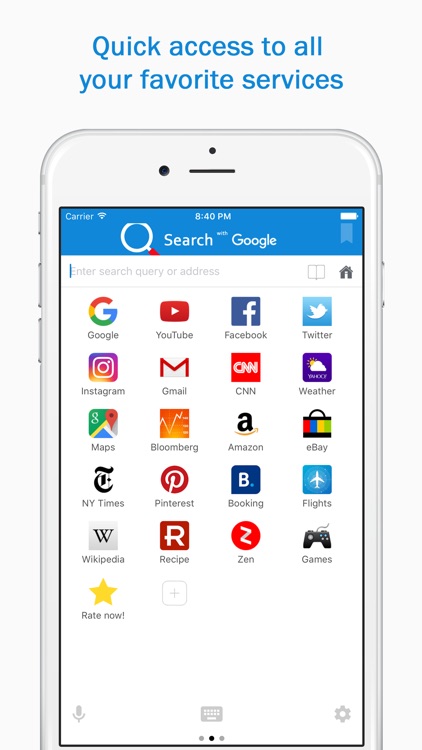 Smart Search & Web Browser