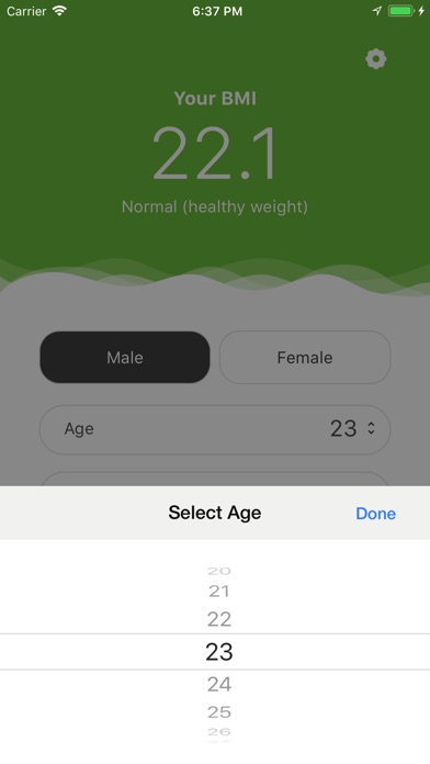 Body Tracking - BMI Calculator screenshot 3