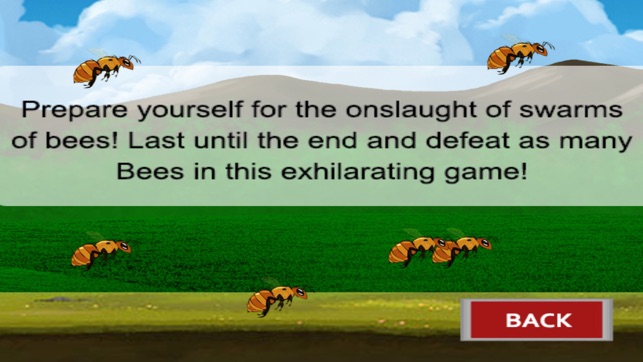 Attack of the Bees, game for IOS