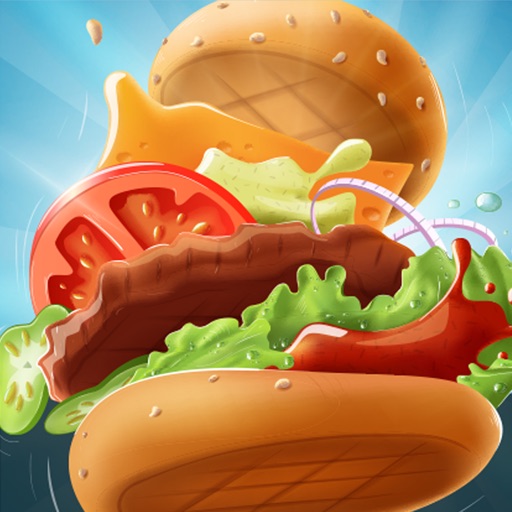 Burger Rush: Cooking Game Icon