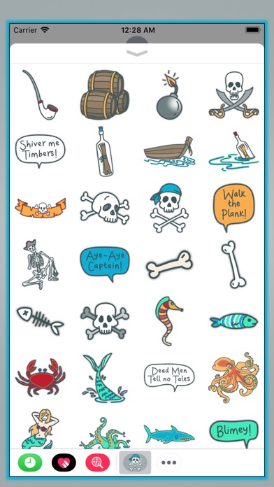 Pirates Ahoy! - Stickers screenshot 3