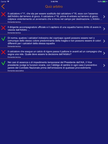 Quiz Arbitro screenshot 4