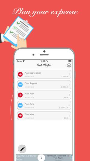 Cash Keeper - Manage expense
