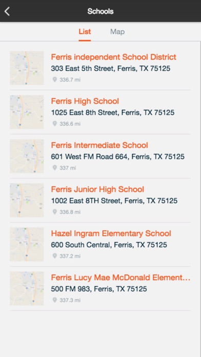Ferris Indep School District screenshot 2