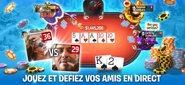 Governor of Poker : jeu de Poker en ligne sur Jeux Jeux de cartes & plateau Tlchargement gratuit