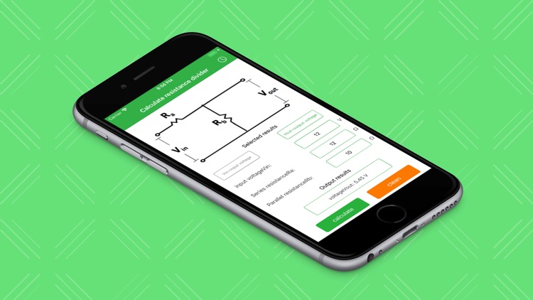 Calculate resistance divider!