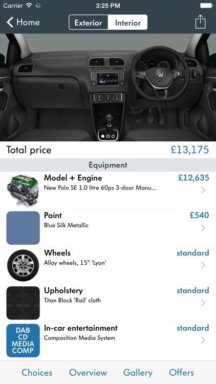 Volkswagen UK Car Configurator screenshot-3