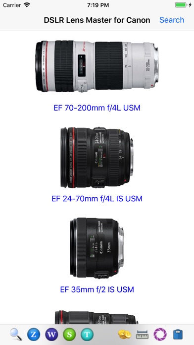 DSLR Lens Master for Canon screenshot 2