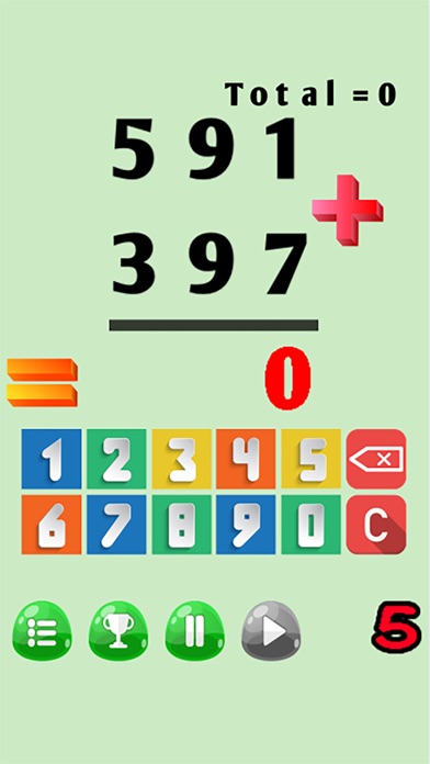 New Plus Minus Math Test Games screenshot 3