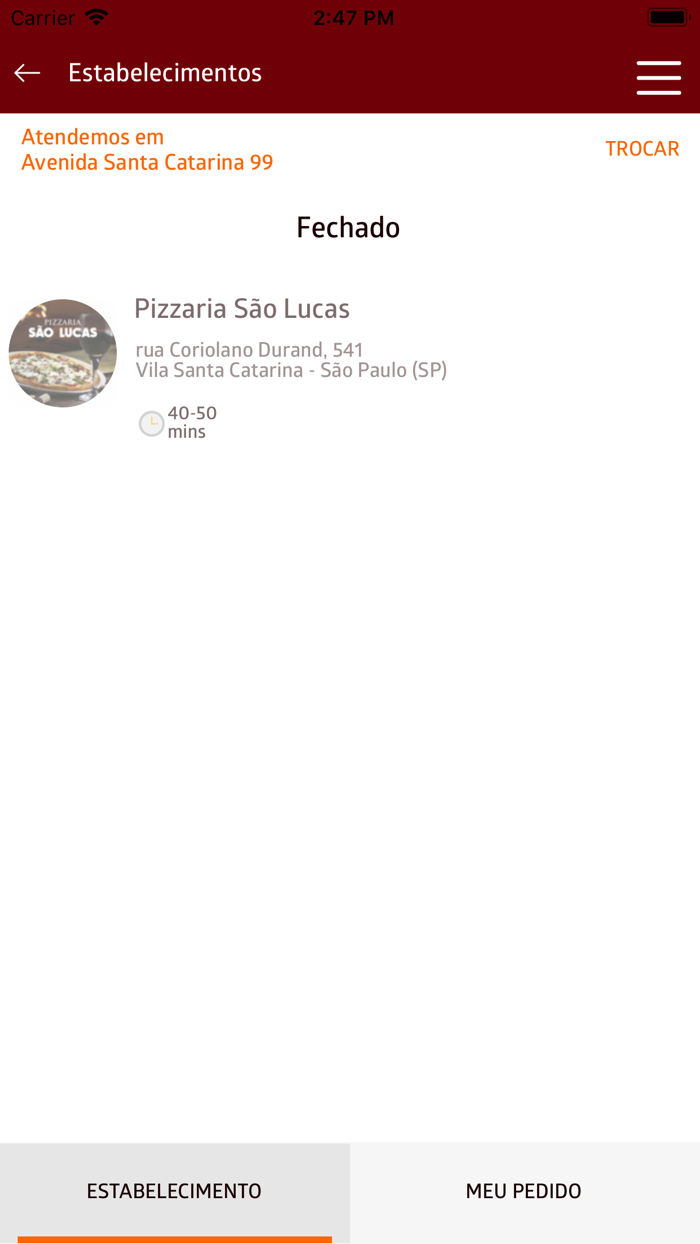 Pizzaria São Lucas