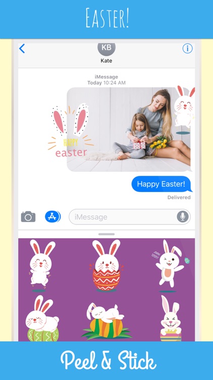 Easter iMessage Stickers