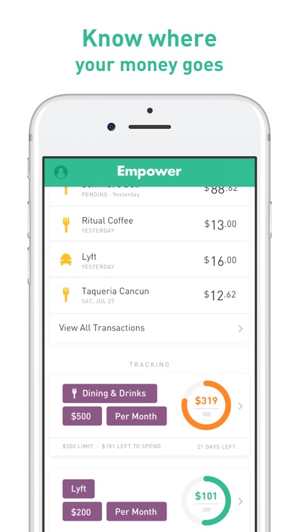 Empower - Banking & Budgeting screenshot-3