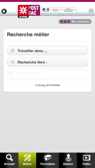 Onisep Post Bac screenshot 2