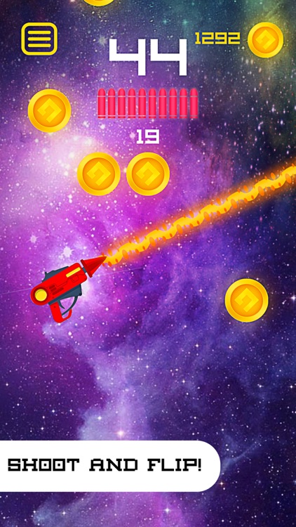 Weapon flip - laser gun game