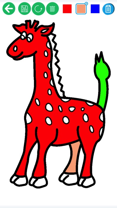 儿童动物填色画画-涂鸦绘画着色书 screenshot 3